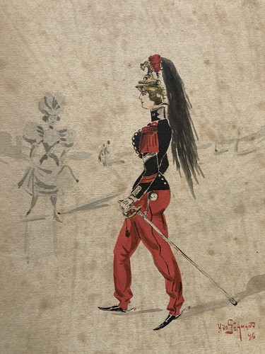 Très belle peinture militaire - belle,