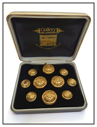 Lot boutons uniforme - lot, 10