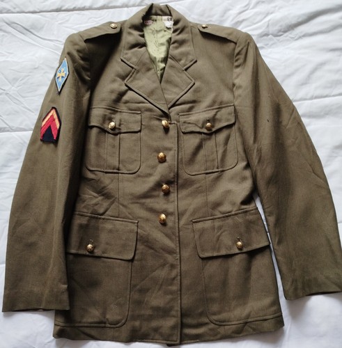 Veste kaki militaire - veste,